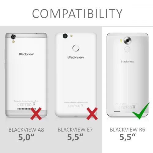 Husa Blackview R6, Textil, Maro, 41650.02