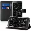 Husa Blackview R6, Piele ecologica, Negru, 43498.01