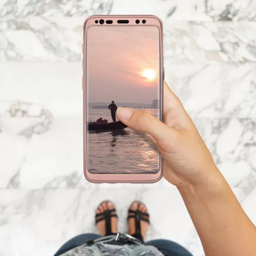 Husa Samsung Galaxy S8 Plus, Silicon, Roz, 42755.31