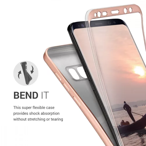 Husa Samsung Galaxy S8 Plus, Silicon, Roz, 42755.31