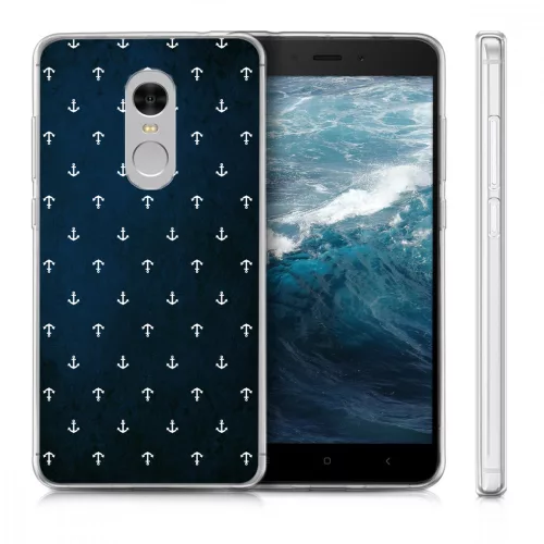 Husa Xiaomi Redmi Note 4, Silicon, Albastru, 43581.01