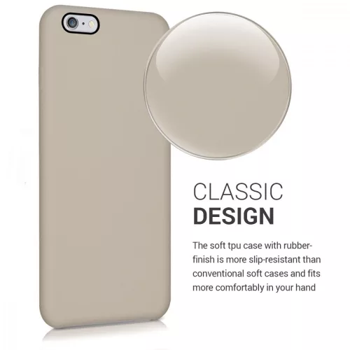 Husa Apple iPhone 6 Plus / iPhone 6s Plus, Silicon, Gri, 40841.43