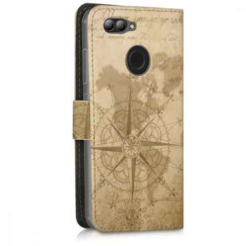 Husa Huawei Nova 2, Piele ecologica, Maro, 43550.01