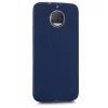 Husa Motorola Moto G5S Plus, Silicon, Albastru, 42822.53