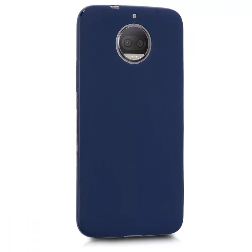 Husa Motorola Moto G5S Plus, Silicon, Albastru, 42822.53