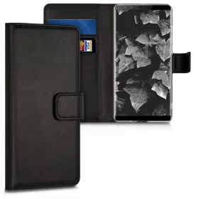 Husa ZTE Nubia Z17S, Piele ecologica, Negru, 43627.01