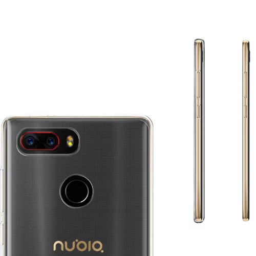 Husa ZTE Nubia Z17S, Silicon, Transparent, 43626.03