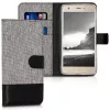 Husa Blackview A7 Pro, Textil, Gri, 43718.01