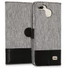 Husa Blackview A7 Pro, Textil, Gri, 43718.01