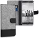 Husa Blackview A10, Textil, Gri, 43720.01