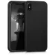 Husa Apple iPhone X / iPhone XS, Silicon, Negru, 43750.01