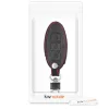 Husa Cheie Auto pentru Nissan - 3 Butoane, Piele ecologica, Negru, 43813.01