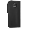 Husa Motorola Moto G5S Plus, Piele naturala, Negru, 42827.01