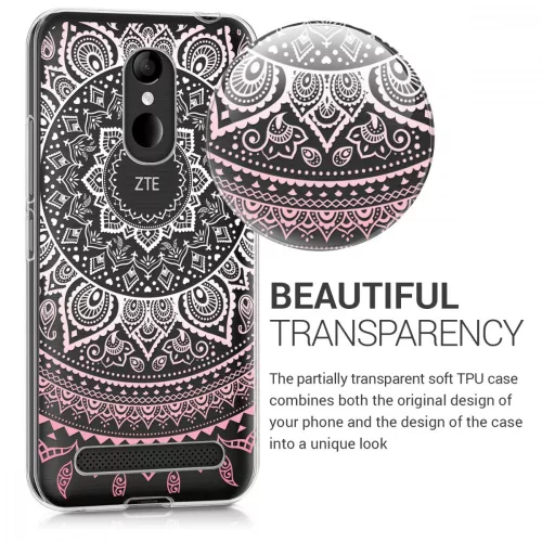 Husa ZTE Blade A602, Silicon, Roz, 43864.01