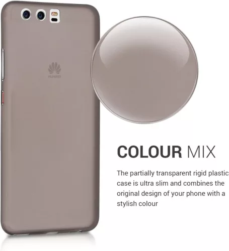 Husa Huawei P10, Policarbonat, Negru, 43912.01