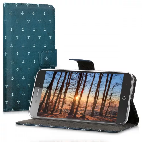 Husa ZTE Blade A602, Piele ecologica, Multicolor, 43970.01