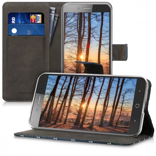 Husa ZTE Blade A602, Piele ecologica, Multicolor, 43970.01