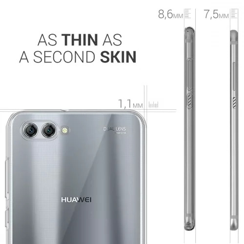Husa Huawei Nova 2s, Silicon, Transparent, 44013.03