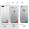 Husa Apple iPhone 6 Plus / iPhone 6s Plus, Silicon, Negru, 44038.01