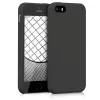 Husa Apple iPhone 5 / iPhone 5s / iPhone SE, Silicon, Negru, 42766.47