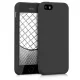 Husa Apple iPhone 5 / iPhone 5s / iPhone SE, Silicon, Negru, 42766.47