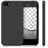 Husa Apple iPhone 5 / iPhone 5s / iPhone SE, Silicon, Negru, 42766.47