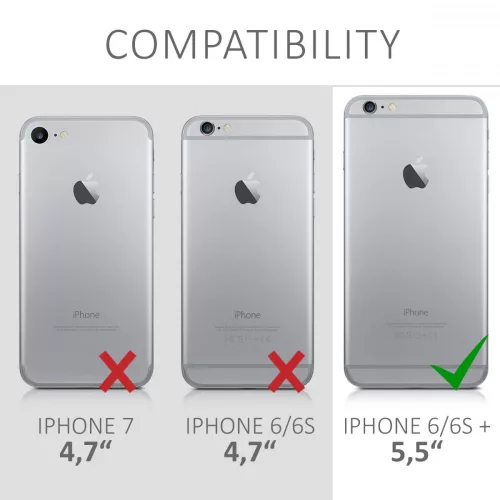 Husa Apple iPhone 6 Plus / iPhone 6s Plus, Silicon, Alb, 37726.48