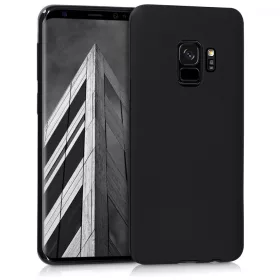 Husa Samsung Galaxy S9, Silicon, Negru, 44089.47