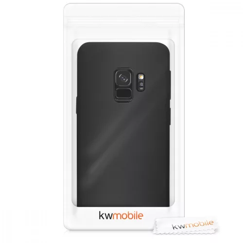 Husa Samsung Galaxy S9, Silicon, Negru, 44089.47