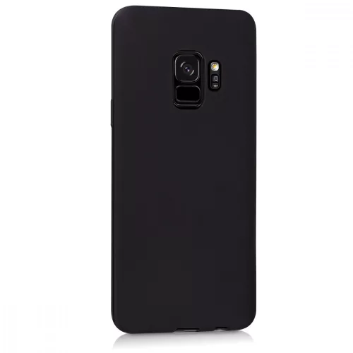 Husa Samsung Galaxy S9, Silicon, Negru, 44089.47
