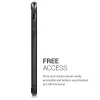Husa Apple iPhone X / iPhone XS, Aluminiu, Negru, 43892.01