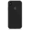 Husa Apple iPhone X / iPhone XS, Aluminiu, Negru, 43892.01