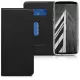 Husa Samsung Galaxy S9, Piele ecologica, Negru, 44090.01