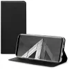 Husa Samsung Galaxy S9, Piele ecologica, Negru, 44090.01