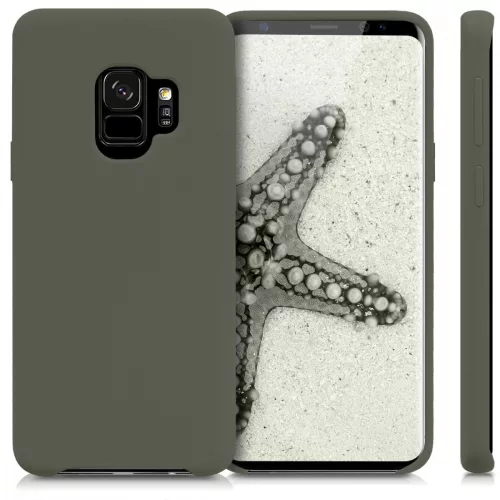 Husa Samsung Galaxy S9, Silicon, Verde, 44182.101