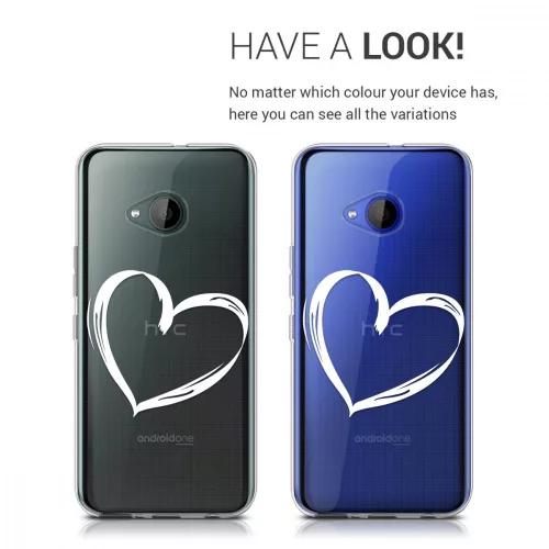 Husa HTC U11 Life, Silicon, Alb, 43644.02
