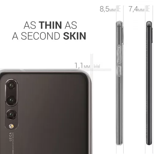 Husa Huawei P20 Pro, Silicon, Transparent, 44222.03