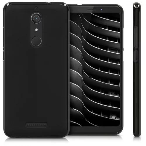 Husa Wiko View, Silicon, Negru, 44271.47