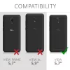 Husa Wiko View, Silicon, Negru, 44271.47
