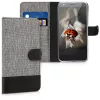 Husa ZTE Blade A520, Textil, Gri, 44275.22