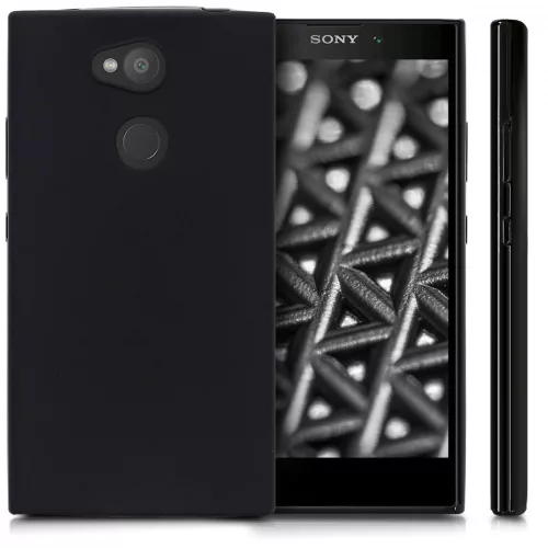 Husa Sony Xperia L2, Silicon, Negru, 44289.47