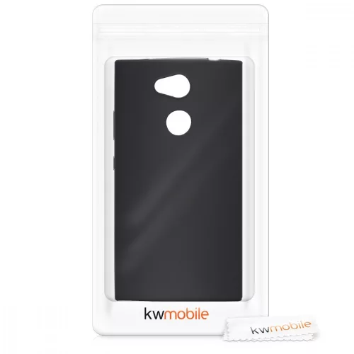 Husa Sony Xperia L2, Silicon, Negru, 44289.47