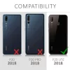Husa Huawei P20 Lite, Piele ecologica, Negru, 44361.01