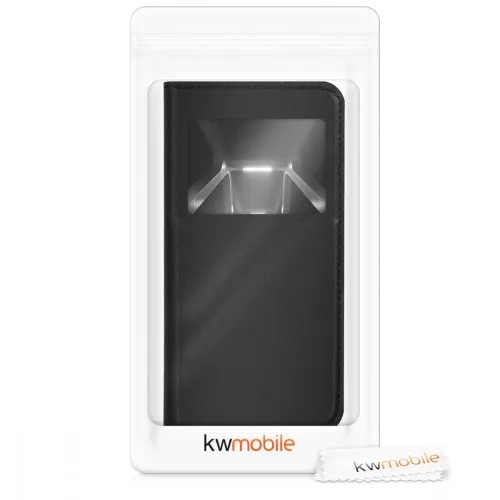 Husa Huawei P20 Lite, Piele ecologica, Negru, 44361.01