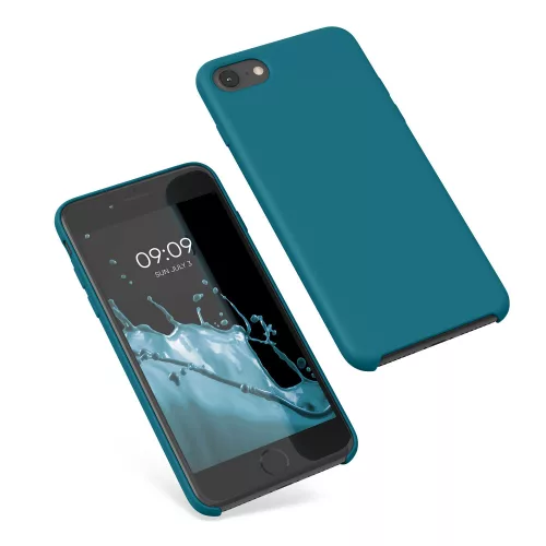 Husa Apple iPhone 8 / iPhone 7 / iPhone SE 2, Silicon, Albastru, 40225.78