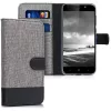 Husa ZTE Blade A6, Textil, Gri, 44462.22