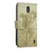 Husa Nokia 2, Piele ecologica, Maro, 44513.02