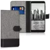 Husa Alcatel 3X, Textil, Gri, 44563.22
