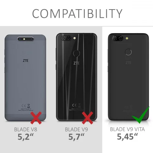 Husa ZTE Blade V9 Vita, Silicon, Transparent, 44544.03