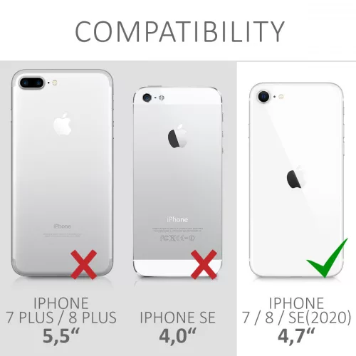 Husa Apple iPhone 8 / iPhone 7 / iPhone SE 2, Policarbonat, Roz, 40839.31